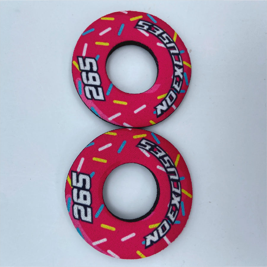 Custom Motorcycle Grip donuts