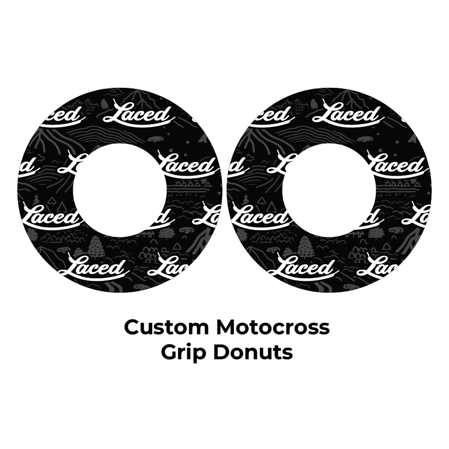 Custom Motorcycle Grip donuts