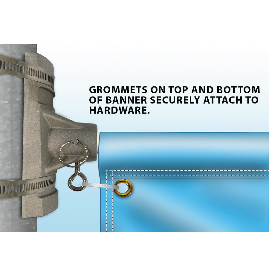 Custom Pole Banner Set