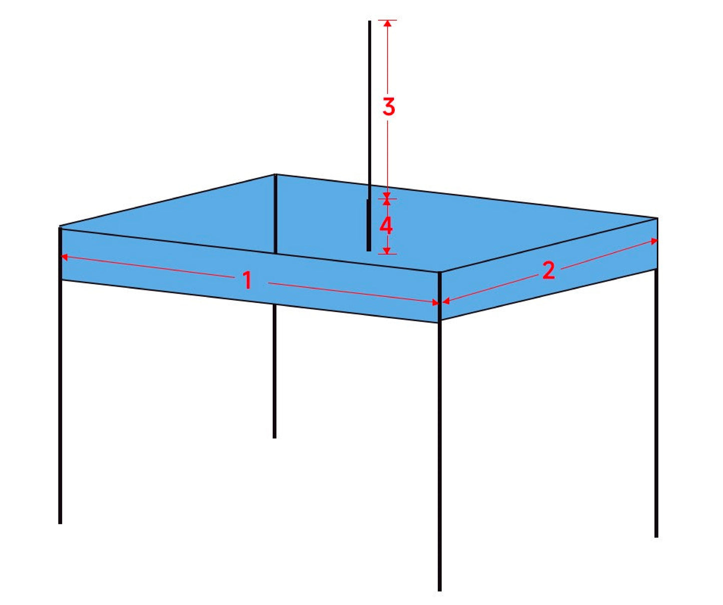 Canopy Top Cover Only