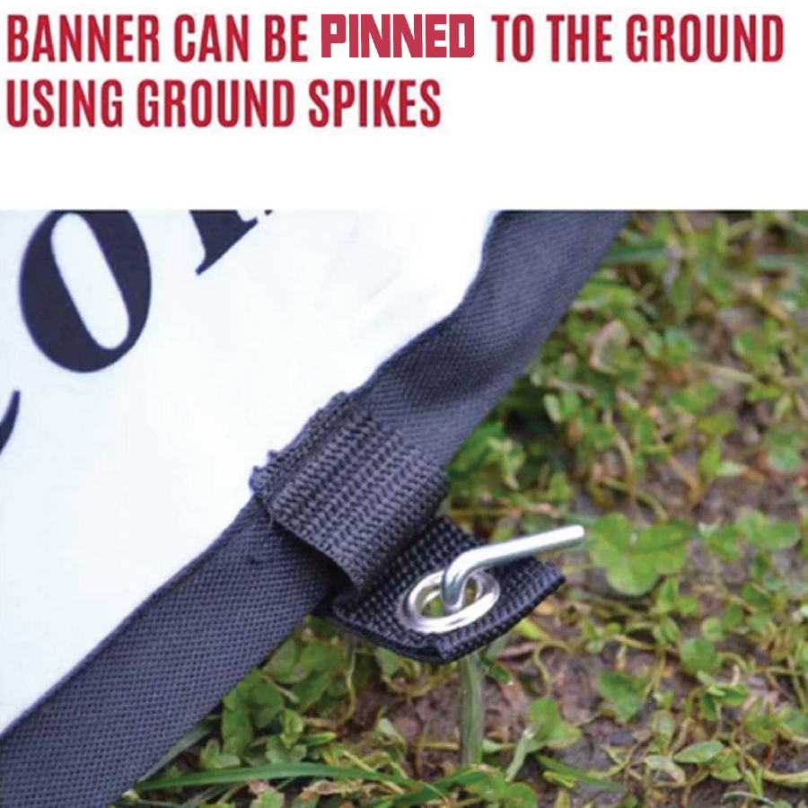 Custom Round Pop Out Banner