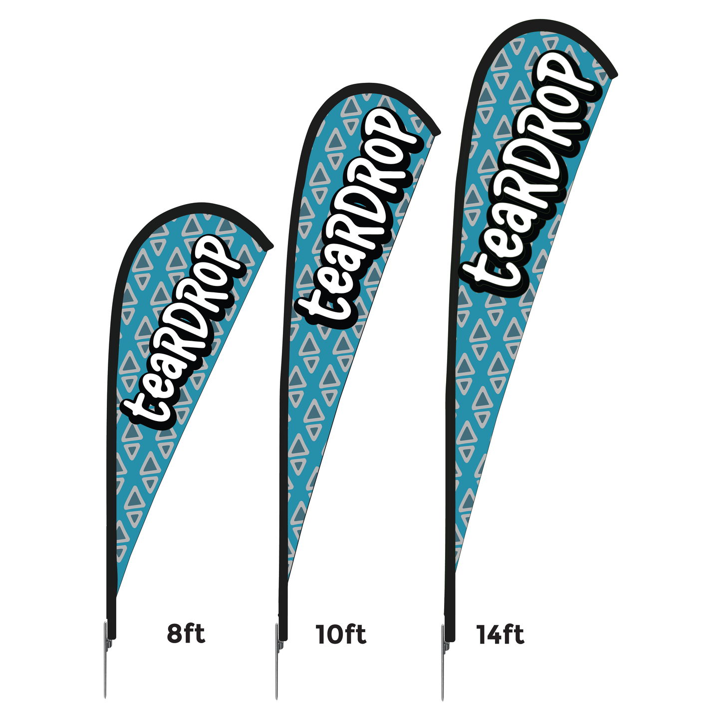 Custom Teardrop Flags
