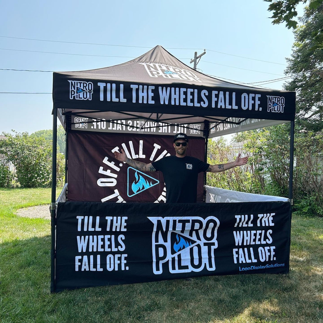 Elevate Your Brand with a Custom Canopy from Logo Display Solutions