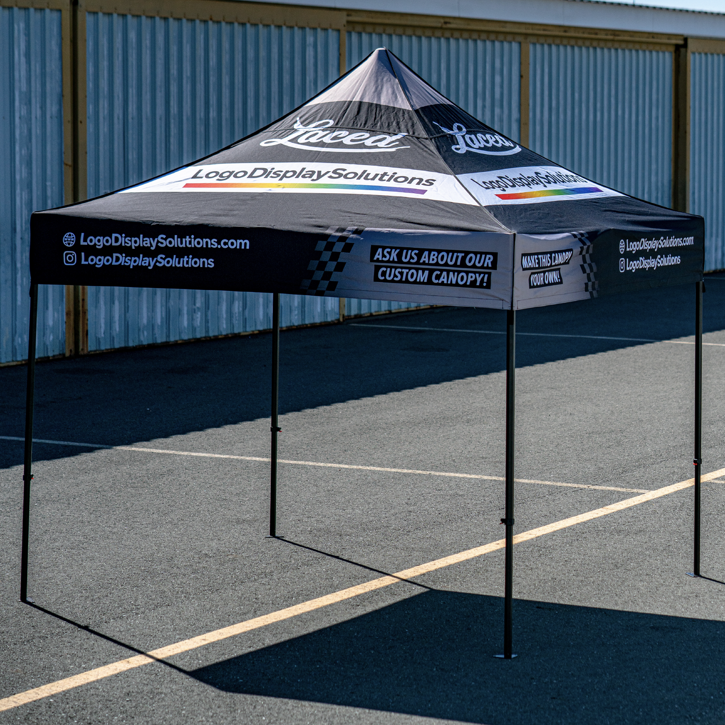 logos decagon tent 10ft x 10ft Canopy Tent – logodisplaysolutions