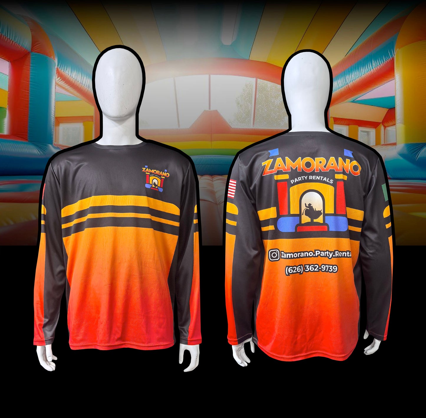 Custom Performance Long Sleeve Jersey