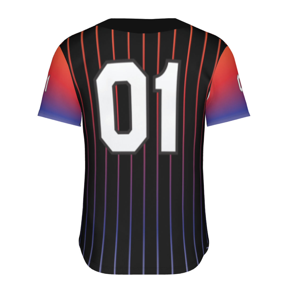 Custom Performance 2-Button Baseball Jersey